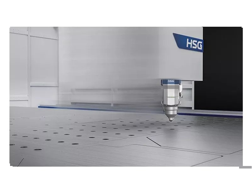 Macchina per il taglio laser HSG single push-pull platform
