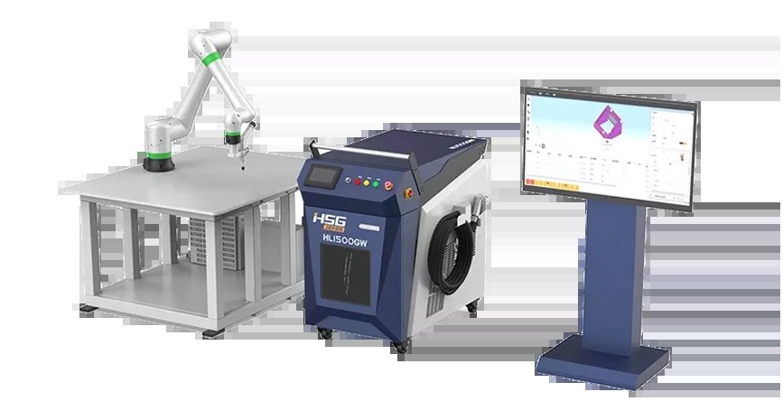 Sistema collaborativo di saldatura laser robotizzata