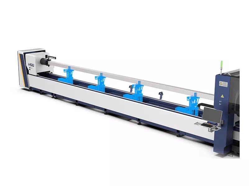 Macchina per il taglio laser HSG 3+1 twin-chucks clamping