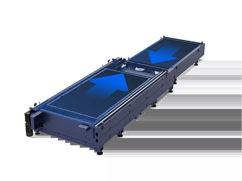 Macchina per il taglio laser HSG brand-new aluminum beam