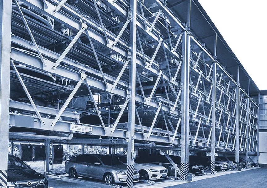 HSG laser in stereo garage construction industry